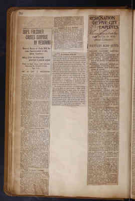 1885 Scrapbook of Newspaper Clippings Vo 2 041